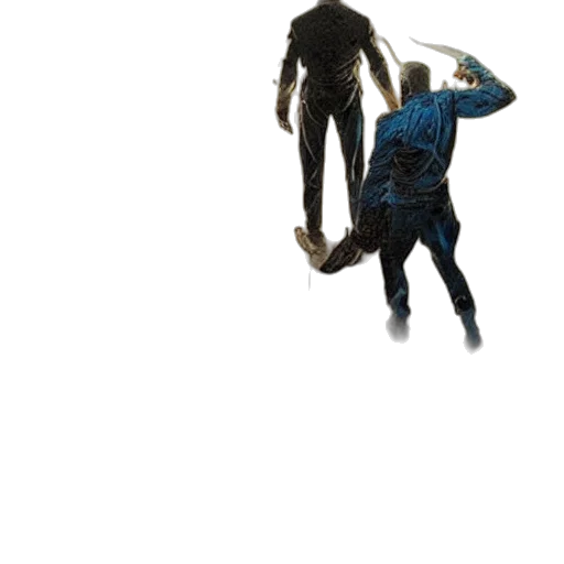 creature, robot, staff, jacket transparent PNG cut-out