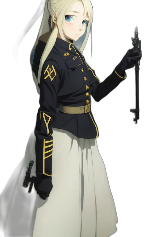 staff, sword, weapon, jacket transparent PNG cut-out