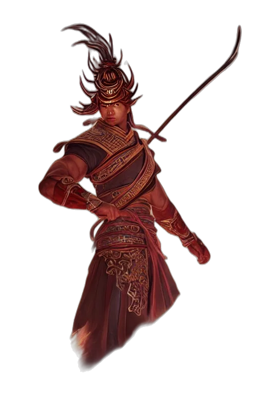 staff, sword, weapon, dragon, concept art, fantasy art, photorealistic, 3d render transparent PNG cut-out