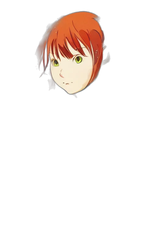 face, mask, hair, staff transparent PNG cut-out