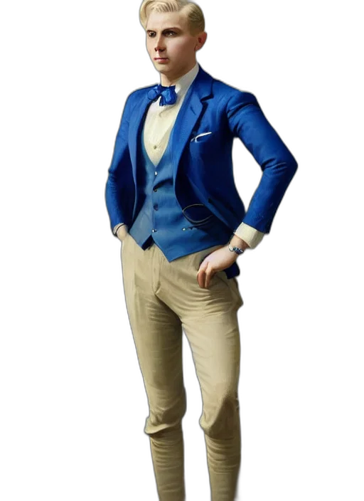 jacket, staff, 3d render, concept art transparent PNG cut-out