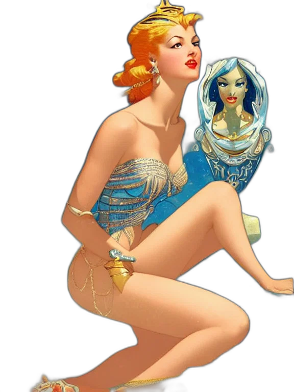 jewelry, concept art, fantasy art, comic book art transparent PNG cut-out