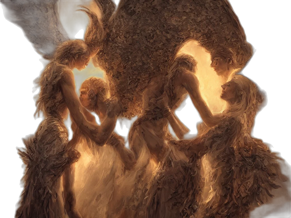 hair, dragon, creature, mask, concept art, fantasy art, 3d render, comic book art transparent PNG cut-out
