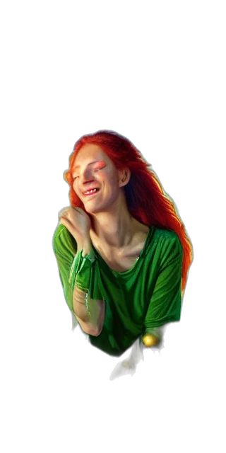 face, jewelry, dress, staff, photorealistic, oil painting, 3d render, pixel art transparent PNG cut-out