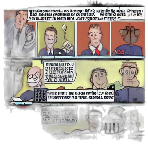 comic book art, concept art, cartoon, know transparent PNG cut-out