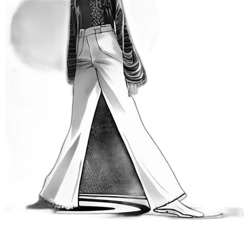 jacket, dress, staff, robot, concept art, pencil sketch, photorealistic, comic book art transparent PNG cut-out