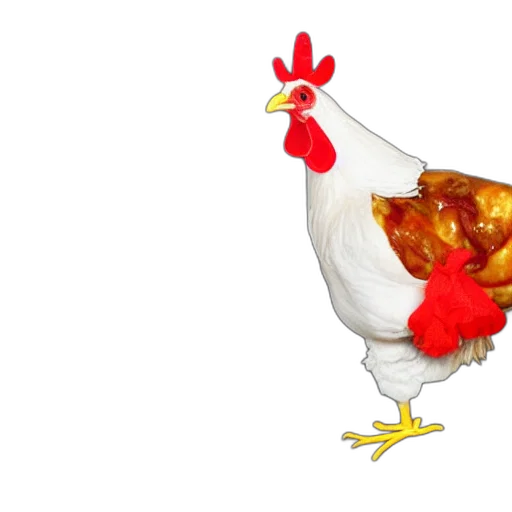 animal, food, 3d render, photorealistic transparent PNG cut-out