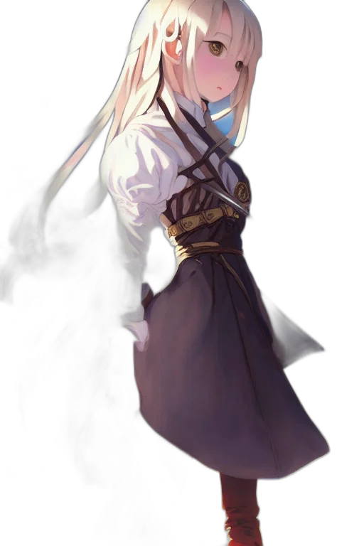 staff, sword, dress, dragon transparent PNG cut-out