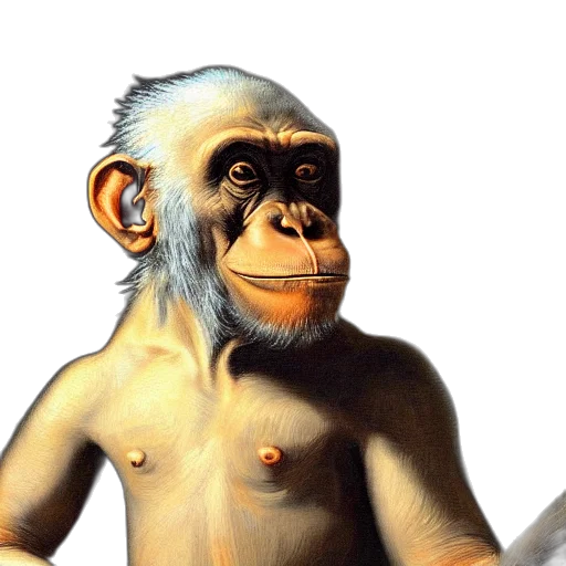 animal, photorealistic, concept art, 3d render transparent PNG cut-out
