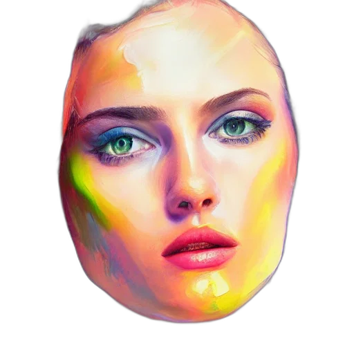 face, jewelry, mask, crown transparent PNG cut-out