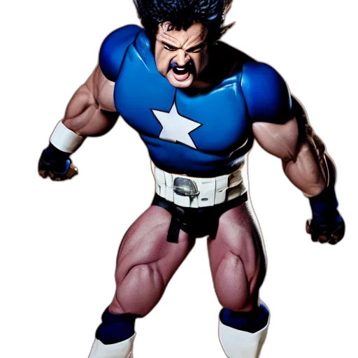 comic book art, concept art, 3d render, photoshoot, ripped, hyper, muscular, john transparent PNG cut-out