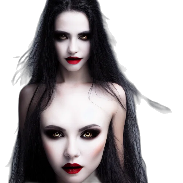 hair, creature, mask, face, photorealistic, fantasy art, concept art, 3d render transparent PNG cut-out