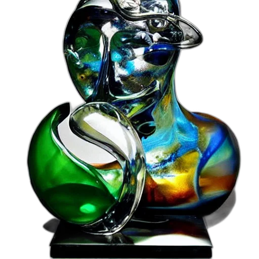 bottle, jewelry, crown, 3d render transparent PNG cut-out
