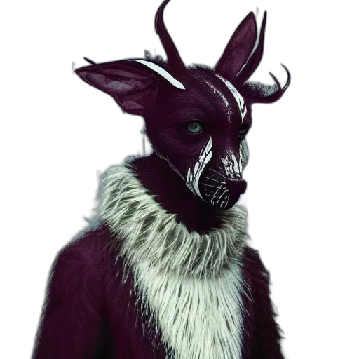 mask, animal, creature, staff transparent PNG cut-out