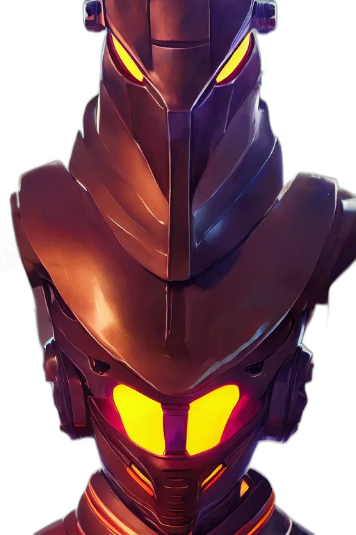 robot, mask, face, weapon transparent PNG cut-out