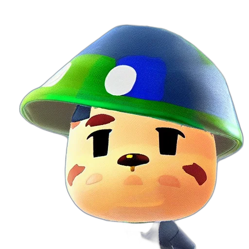 hat, staff, weapon, face, 3d render, concept art, cartoon, pixel art transparent PNG cut-out