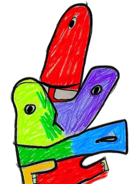 hat, crown, robot, staff transparent PNG cut-out