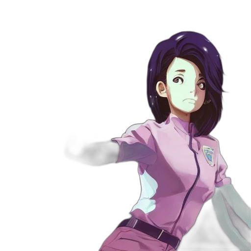 robot, dress, jacket, staff transparent PNG cut-out