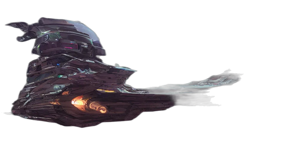 weapon, dragon, sword, mask, concept art, fantasy art, 3d render, cyberpunk transparent PNG cut-out