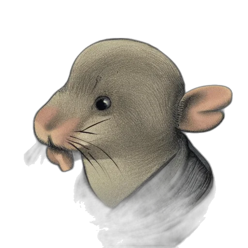animal, creature, face, mask, concept art, photorealistic, watercolor, 3d render transparent PNG cut-out