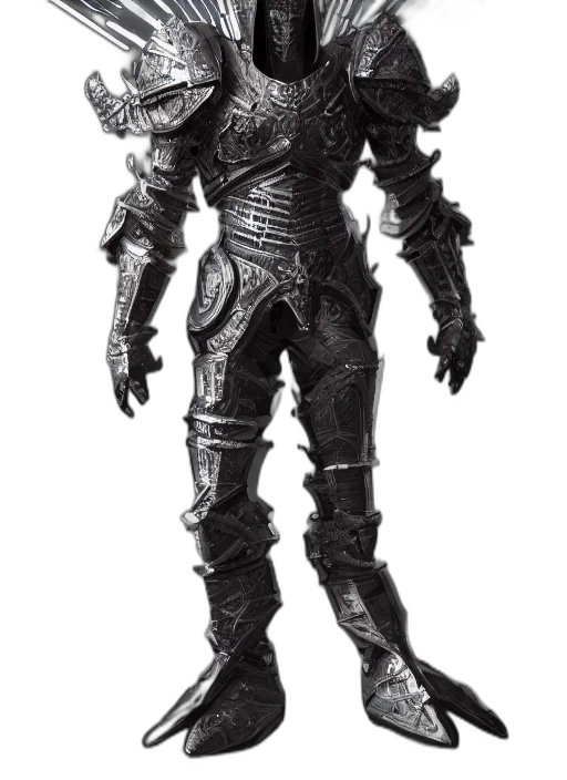 robot, sword, staff, dragon transparent PNG cut-out