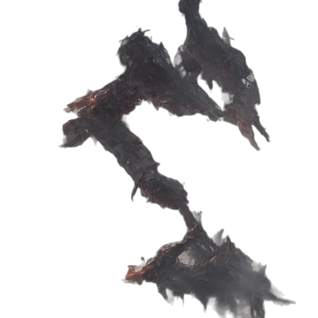 dragon, weapon, crown, sword transparent PNG cut-out