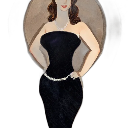 dress, jewelry, cartoon, concept art, fantasy art, photorealistic, stunning, corporate transparent PNG cut-out