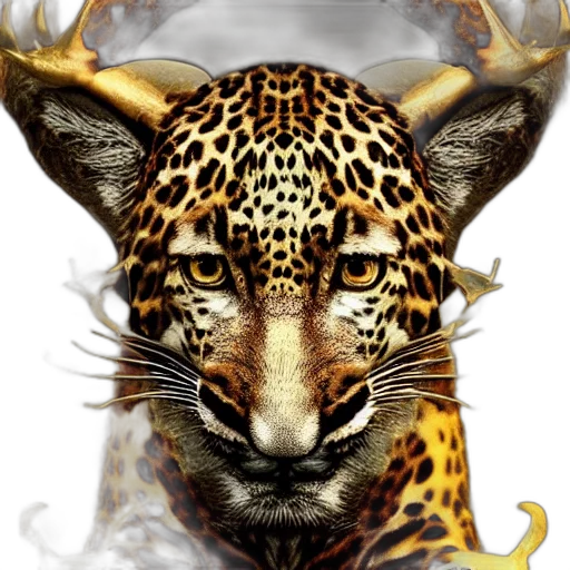 animal, dragon, mask, staff transparent PNG cut-out