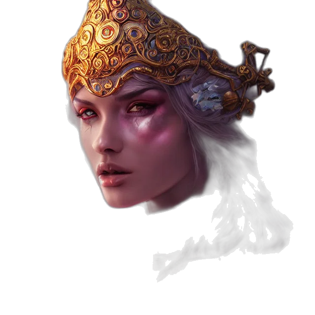 crown, face, hat, mask transparent PNG cut-out