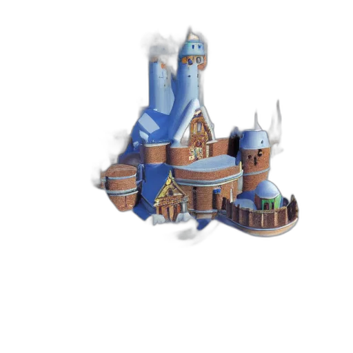 crown, dragon, hat, building transparent PNG cut-out