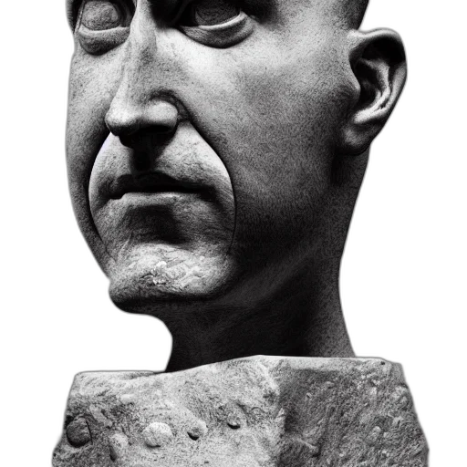 face, mask, staff, crown, photorealistic, statue, egg, features transparent PNG cut-out