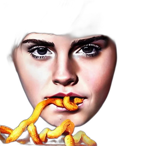 face, food, creature, animal transparent PNG cut-out