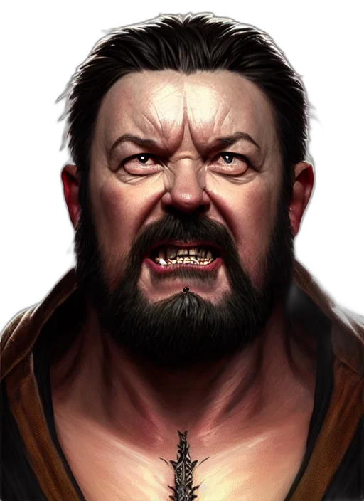 face, creature, photorealistic, concept art transparent PNG cut-out