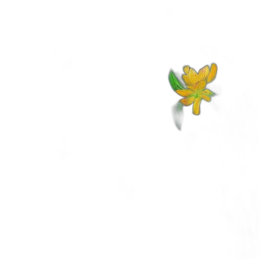 flower, dragon, creature, weapon, pixel art, 3d render, concept art, fantasy art transparent PNG cut-out