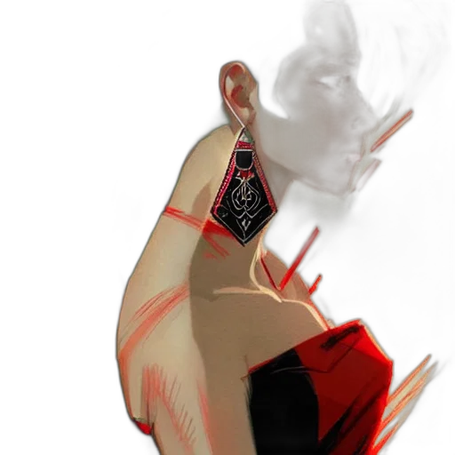 jewelry, mask, dress, face transparent PNG cut-out