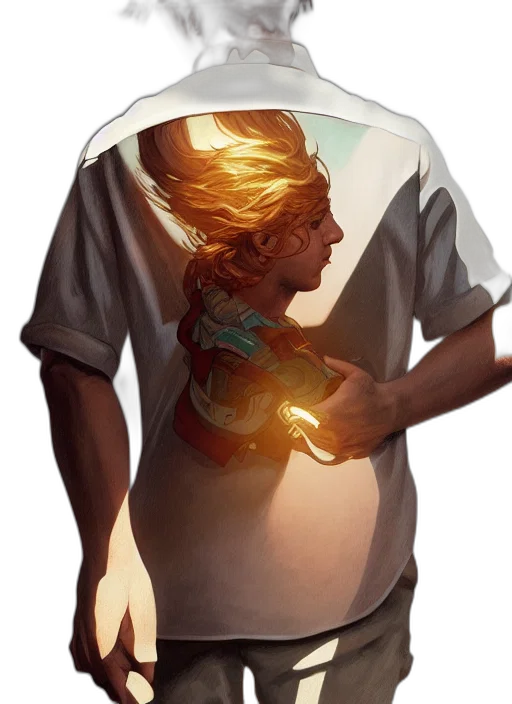 jacket, dress, face, staff, concept art, fantasy art, photorealistic, 3d render transparent PNG cut-out