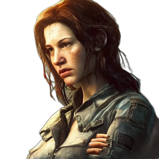 face, concept art, photorealistic, fantasy art transparent PNG cut-out