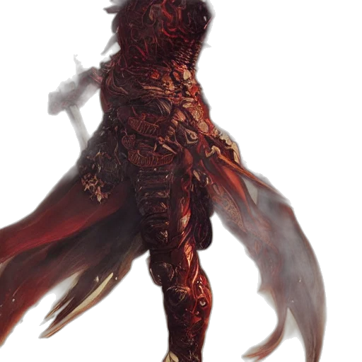 creature, sword, staff, dragon, concept art, fantasy art, pixel art, 3d render transparent PNG cut-out