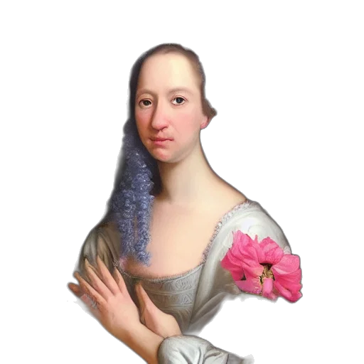 dress, face, crown, jewelry, photorealistic, oil painting, 3d render, vaporwave transparent PNG cut-out