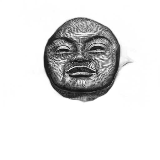 mask, face, staff, jewelry transparent PNG cut-out