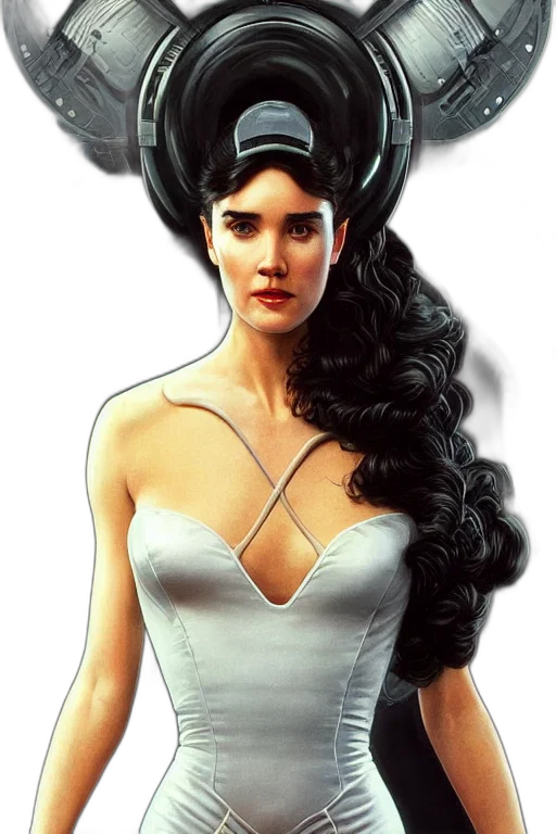 crown, dress, hair, fantasy art transparent PNG cut-out