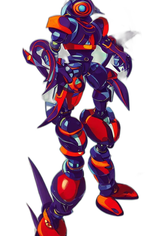 robot, weapon, concept art, pixel art transparent PNG cut-out
