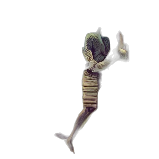 robot, creature, jewelry, staff transparent PNG cut-out