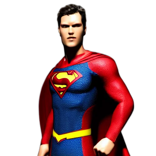 3d render, comic book art, concept art, photorealistic transparent PNG cut-out