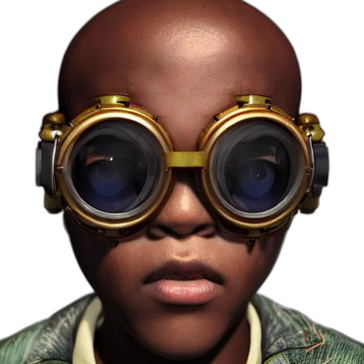 mask, face, robot, creature, 3d render, concept art, photorealistic, cyberpunk transparent PNG cut-out