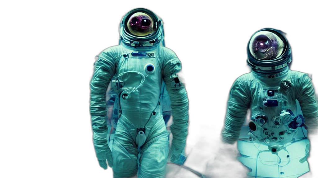 concept art, 3d render, outer space, cybernetic transparent PNG cut-out