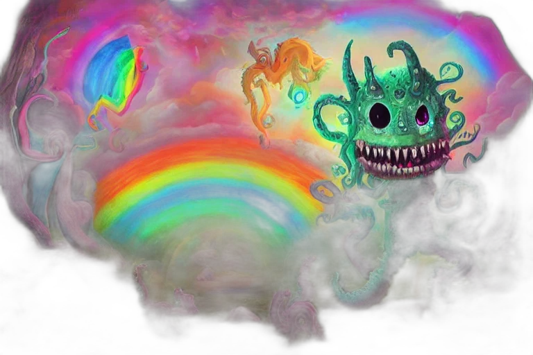 mask, dragon, creature, crown transparent PNG cut-out