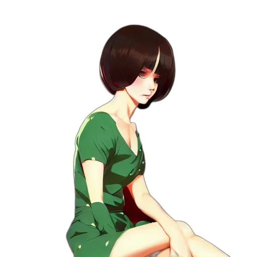 dress, staff, jacket, face transparent PNG cut-out
