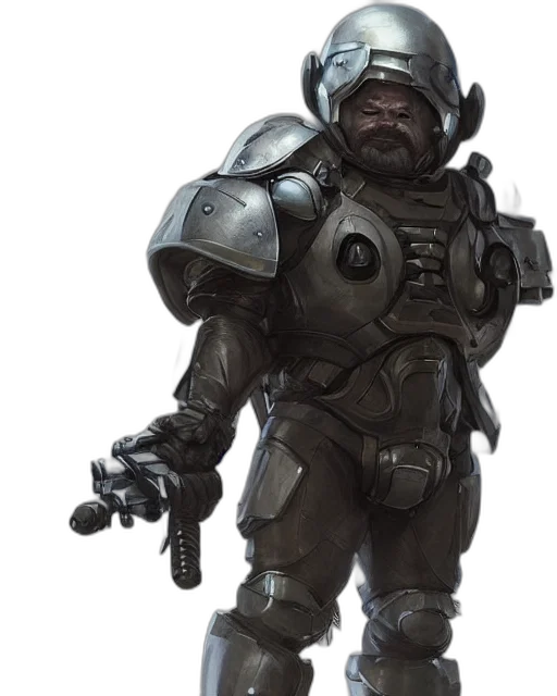 robot, weapon, staff, concept art transparent PNG cut-out