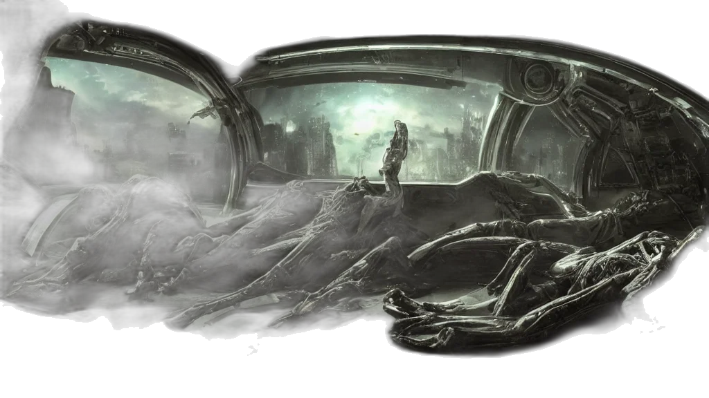 car, mask, concept art, comic book art transparent PNG cut-out